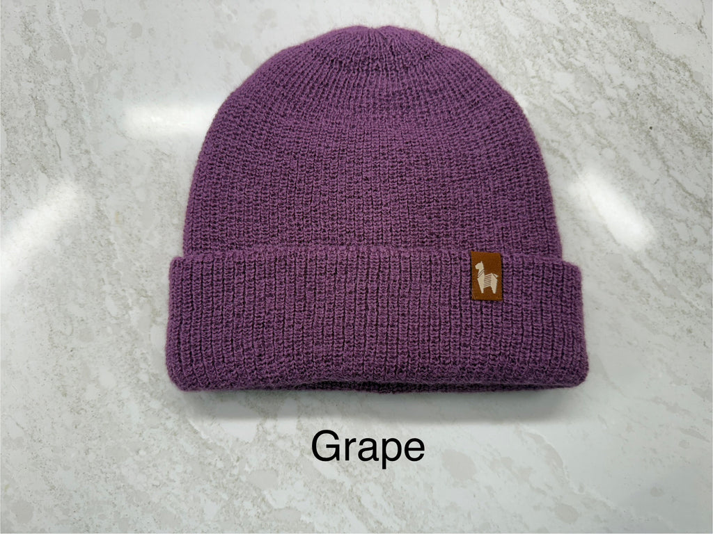 Women's Knit Alpaca Hat