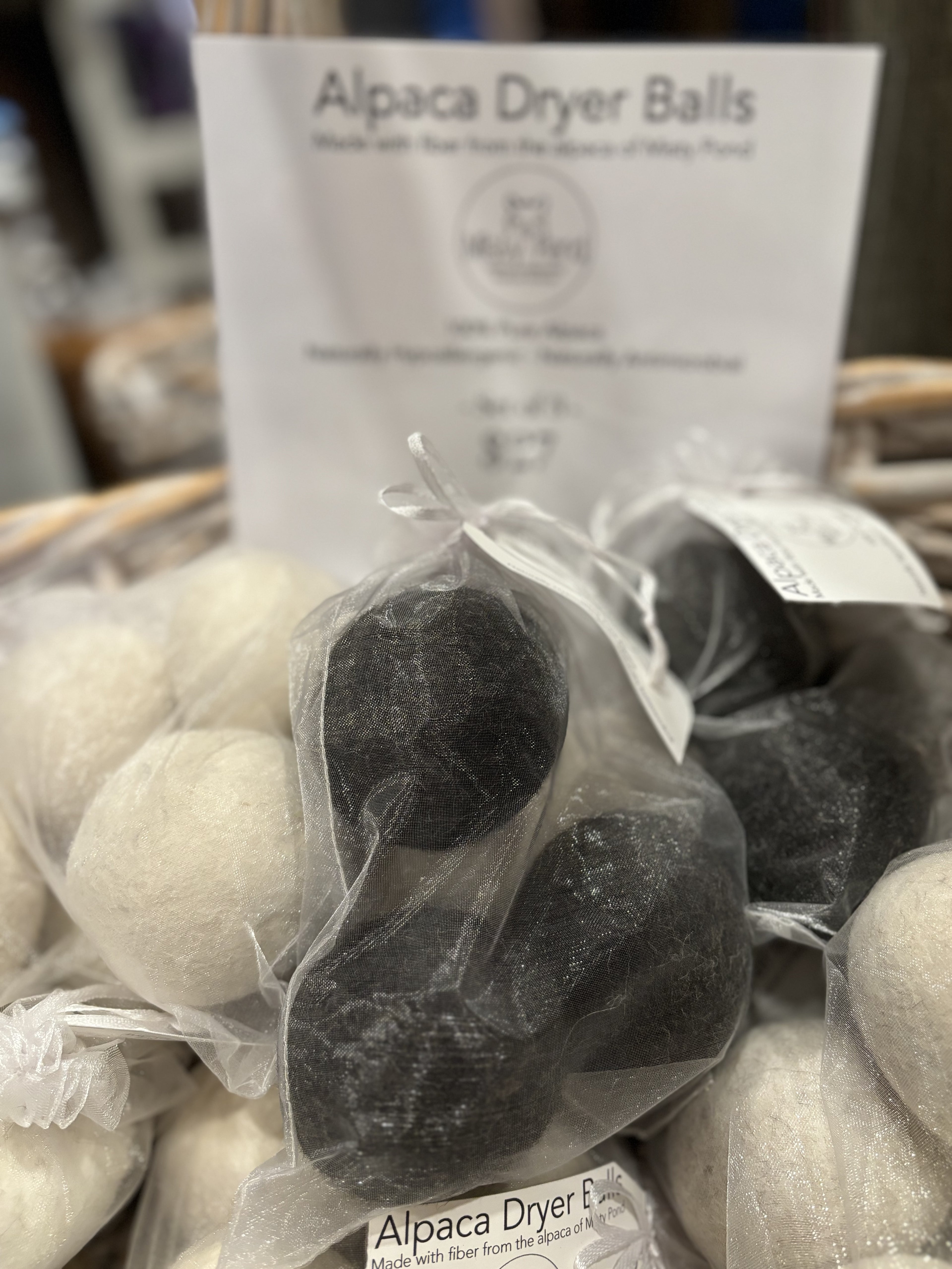 Alpaca Dryer Balls(set of 3)